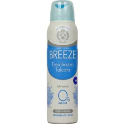 BREEZE DEODORANTE SPRAY 48H FRESCHEZZA TALCATA 150 ML