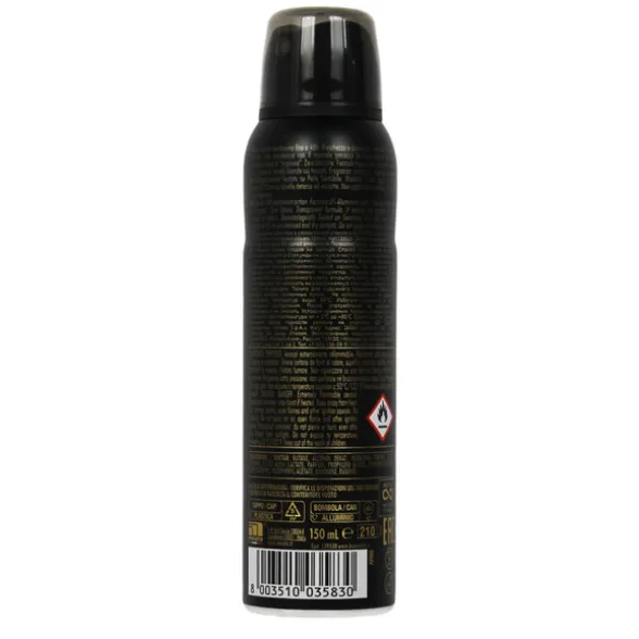 BREEZE DEODORANTE SPRAY UOMO BLACKOUD LEGNO DI CEDRO E SPEZIE 150 ML 48H