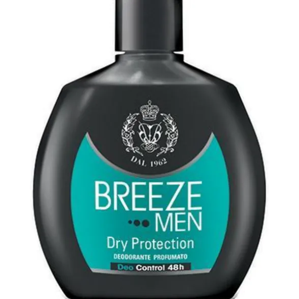 BREEZE DEODORANTE SQUEEZE MEN DRY PROTECTION 100 ML