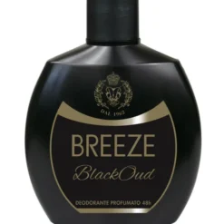 BREEZE DEODORANTE SQUEEZE PROFUMATO UOMO BLACKOUD LEGNO DI CEDRO E SPEZIE 100 ML 48H