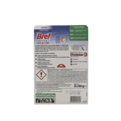 BREF WC BLUE ACTIVE+ IGIENE 2 TAVOLETTE DA 50 grammi