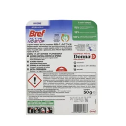 BREF WC BLUE ACTIV 4in1 HYGIENE TAVOLETTA 50 grammi