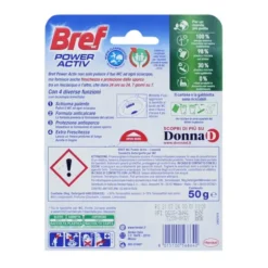 BREF WC POWER ACTIV TAVOLETTA WC 4in1 LAVANDA 50 GRAMMI IMP.