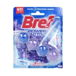 BREF WC POWER ACTIV TAVOLETTA WC 4in1 LAVANDA 50 GRAMMI IMP.