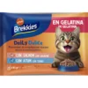 BREKKIES CAT DAILY DELICE JELLY 4 BUSTE DA 85 grammi2 SALMONE - 2 TONNO