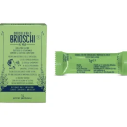 BRIOSCHI DIGESTIVO OROSOLUBILE BALSAMICO GUSTO ERBE ALPINE GRANULATO CHE SI SCIOGLIE IN BOCCA 15 BUSTINE
