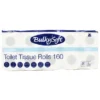 BULKYSOFT CARTA IGIENICA CLASSIC WHITE 10 ROTOLI 2 VELI 160 STRAPPI A ROTOLO