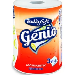 BULKYSOFT GENIO ASCIUGATUTTO ROTOLO 3 VELI 100 STRAPPI
