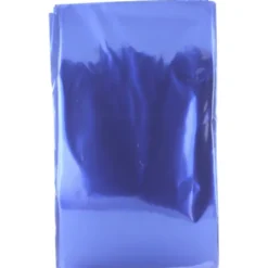 BUSTA REGALO METALLIZZATA BLU 20x35 50 PZ.