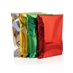 BUSTA REGALO METALLIZZATA ROSSO 20x35 50 PZ