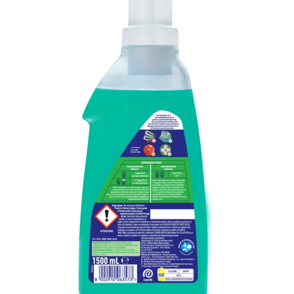CALGON GEL IGIENE + ANTICALCARE DISINFETTANTE PER LAVATRICE 1,5 LITRI