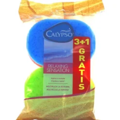 CALYPSO SPUGNA BAGNO RELAXING SENSATION PEZZI 3+1