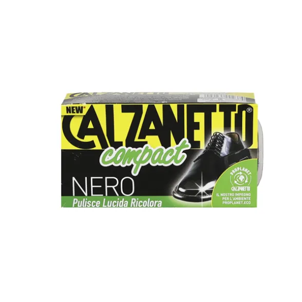 CALZANETTO COMPACT SPUGNA AUTOLUCIDANTE NERO