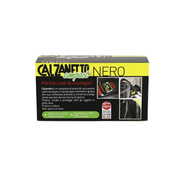 CALZANETTO COMPACT SPUGNA AUTOLUCIDANTE NERO
