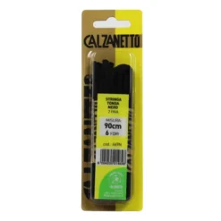CALZANETTO STRINGA TONDA CM.90 2 PAIA NERO
