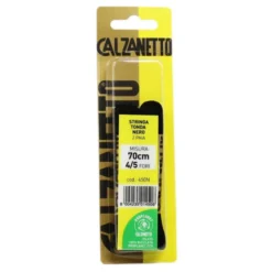 CALZANETTO STRINGA TONDA PROPLANET CM.70 4/5 FORI 2 PAIA NERO