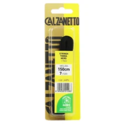 CALZANETTO STRINGA TONDA PROPLANET CM.150 7 FORI 1 PAIO NERO