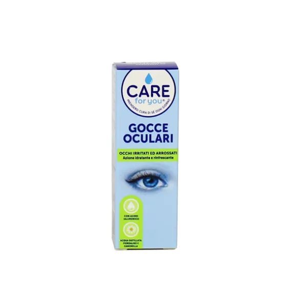 CARE FOR YOU GOCCE OCULARI AZIONE RINFRESCANTE E IDRATANTE 15 ML