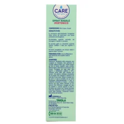 CARE FOR YOU SPRAY NASALE IPERTONICO RAFFREDDORI E RINITI ALLERGICHE 125 ML