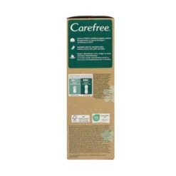 CAREFREE 100% ORGANIC COTTON TOPSHEET SALVASLIP LONG 24 PZ