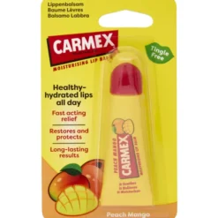 CARMEX LIP BALM PEACH MANGO TUBO 10 grammi