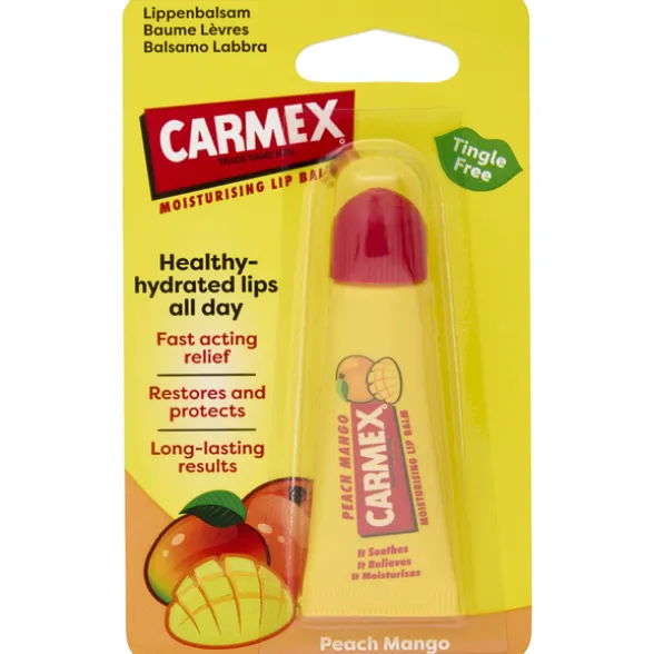 CARMEX LIP BALM PEACH MANGO TUBO 10 grammi