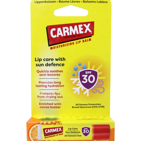 CARMEX LIP BALM SUN DEFENCE SPF30 TROPICAL IN STICK