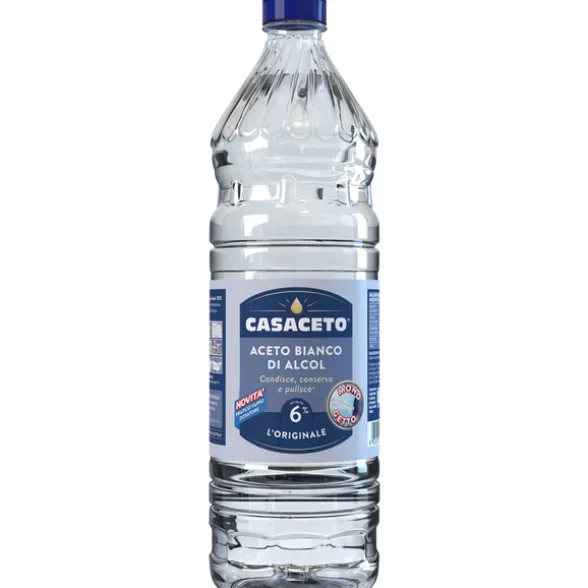 CASACETO ACETO BIANCO DI ALCOL L'ORIGINALE CONDISCE, CONSERVA E PULISCE TAPPO MONOGETTO 1 LT