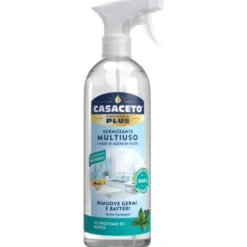 CASACETO PLUS MULTIUSO IGIENIZZANTE SPRAY AL PROFUMO DI MENTA 750 ML