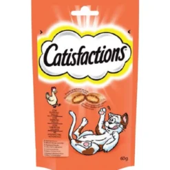 CATISFACTIONS CON GUSTOSO POLLO BUSTA 60 GrammiAlimento per Gatti