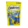 CATISFACTIONS CROCCANTINI RIPIENI CON DELIZIOSO SALMONE E STUZZICANTE FORMAGGIO BUSTA 60 GRAMMI