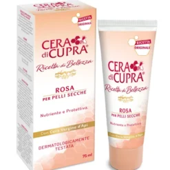 CERA DI CUPRA RICETTA DI BELLEZZA CREMA ROSA PER PELLI SECCHE TUBO 75 ML