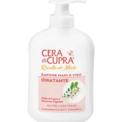 CERA di CUPRA RICETTE DI MIELE SAPONE LIQUIDO MANI e VISO IDRATANTE 200 ML