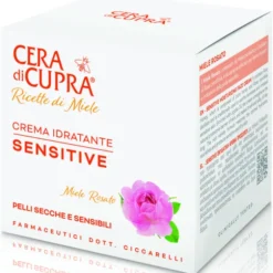CERA DI CUPRA RICETTE DI MIELE CREMA VISO IDRATANTE SENSITIVE MIELE ROSATO PELLI SECCHE e SENSIBILI 50 ML
