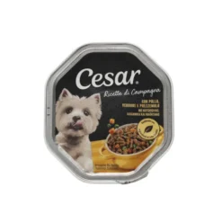 CESAR POLLO & MISTO DI VEDURE VASCHETTA 150g