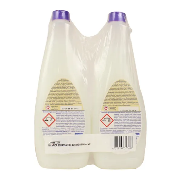 CHANTECLAIR SGRASSATORE RICARICA LAVANDA 2 PEZZI DA 600 ML