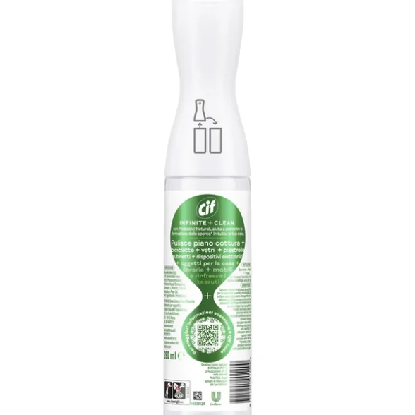 CIF INFINITE+CLEAN LIME e FIORI BIANCHI TRIGGER 280 ML