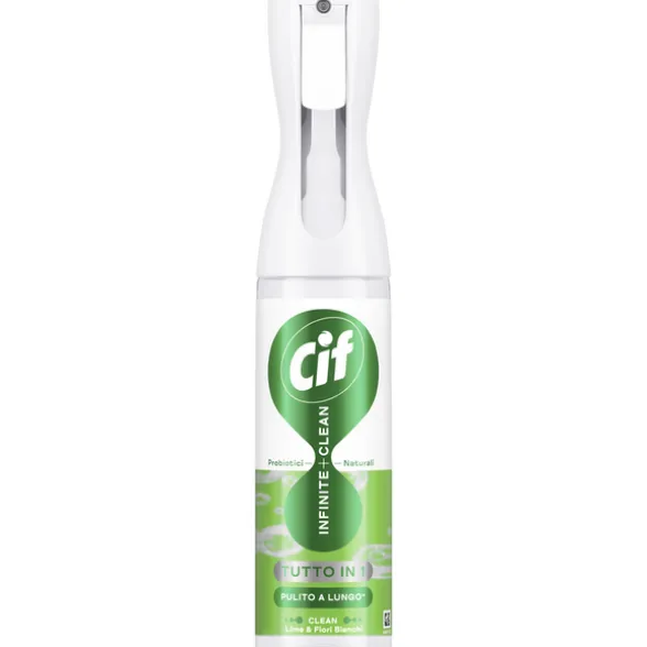 CIF INFINITE+CLEAN LIME e FIORI BIANCHI TRIGGER 280 ML