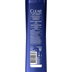 CLEAR MEN SHAMPOO ANIFORFORA EXTRA FRESCHEZZA 24H TUTTI I TIPI DI CUTE E CAPELLI 225 ML