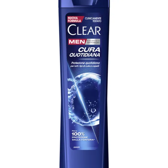 CLEAR MEN SHAMPOO ANTIFORFORA CURA QUOTIDIANA TUTTI I TIPI DI CUTE E CAPELLI 225 ML