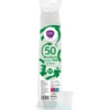 CLENDY HOME&CARE BICCHIERINO DI CARTA BIO BIANCO 75 ML 50 PEZZI