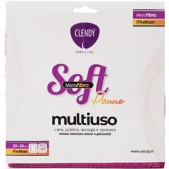 CLENDY HOME&CARE PANNO SOFT MICROFIBRA MULTIUSO 33x33 CM.