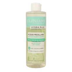 CLINIANS HYDRA PLUS ACQUA MICELLARE ATTIVA PURIFICANTE 3in1 PELLI MISTE O GRASSE 400 ML