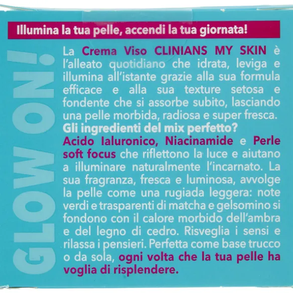 CLINIANS MY SKIN CREMA VISO IDRATANTE ILLUMINANTE 50 ML