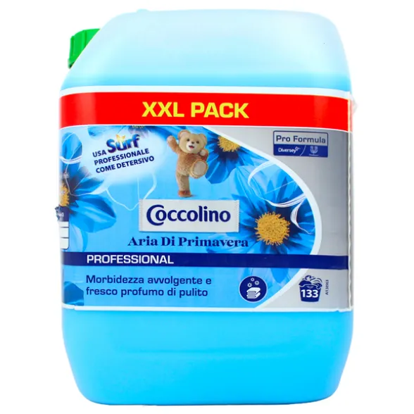 COCCOLINO AMMORBIDENTE PRIMAVERA 10 LITRI TANICA FORMATO PROFESSIONALE