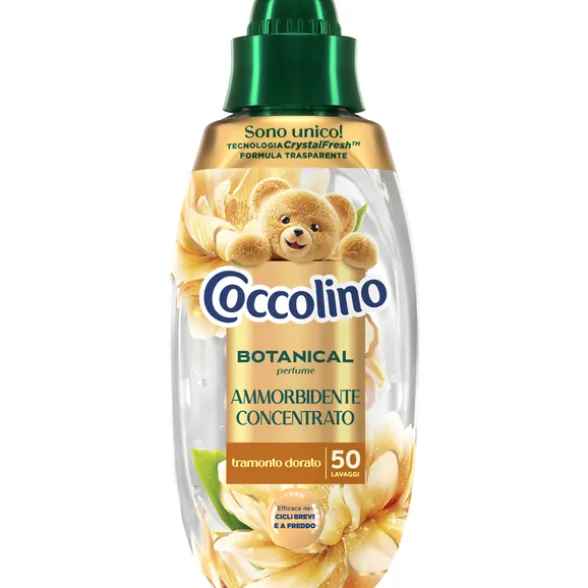 COCCOLINO CONCENTRATO BOTANICAL TRAMONTO DORATO 50 LAVAGGI 750 ML
