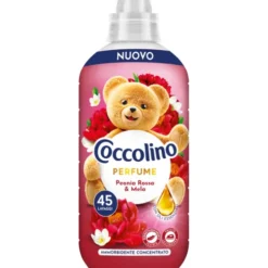 COCCOLINO PERFUME AMMORBIDENTE CONCENTRATO PEONIA ROSSA & MELA 45 LAVAGGI 952 ML