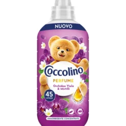 COCCOLINO PERFUME AMMORBIDENTE CONCENTRATO ORCHIDEA VIOLA & MIRTILLI 45 LAVAGGI 952 ML