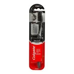 COLGATE SPAZZOLINO SLIM SOFT CARBONE MORBIDO SETOLE ANTIBATTERICHE