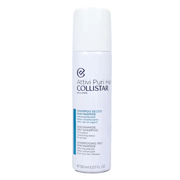 COLLISTAR HAIR SHAMPOO SECCO NIACINAMIDE SEBOEQUILIBRANTE DETOX VOLUMIZZANTE 150 ML